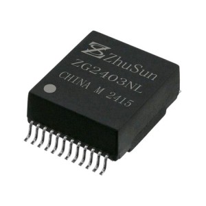 Manufacturer for Pulse Transformers - H1294NL H5008NL 100/1000Base-T Single Port Lan Transformer for Modules  – Zhusun