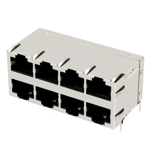 ZhuSun Jack 100% compatible with JX20-0114NL Pulse RJ45 2xN Integrated Connector Module (ICM) with or without LEDs